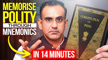 ONLY Trick to Remember All Polity Articles Forever with FREE Resource