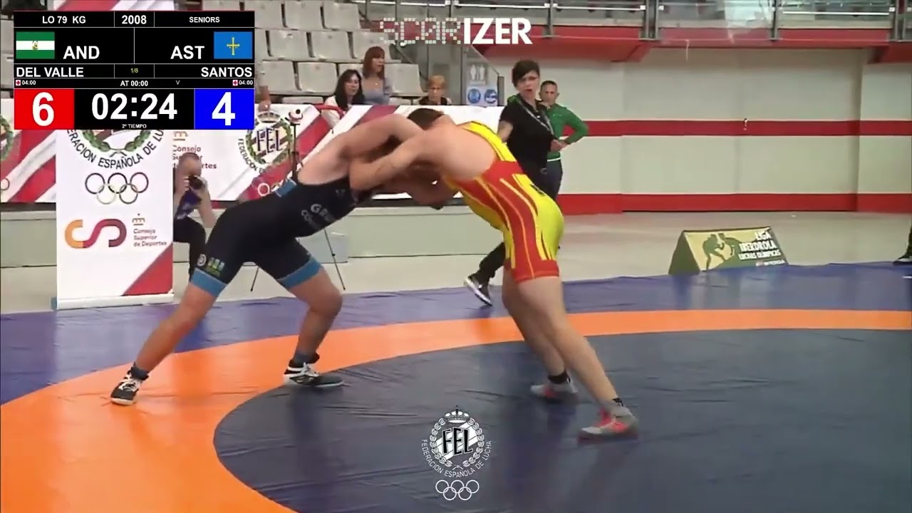 1/8 FS - 79Kg: DEL VALLE BOUZID, MANUEL (AND) SANTOS ORTEGA, DIEGO (AST)
