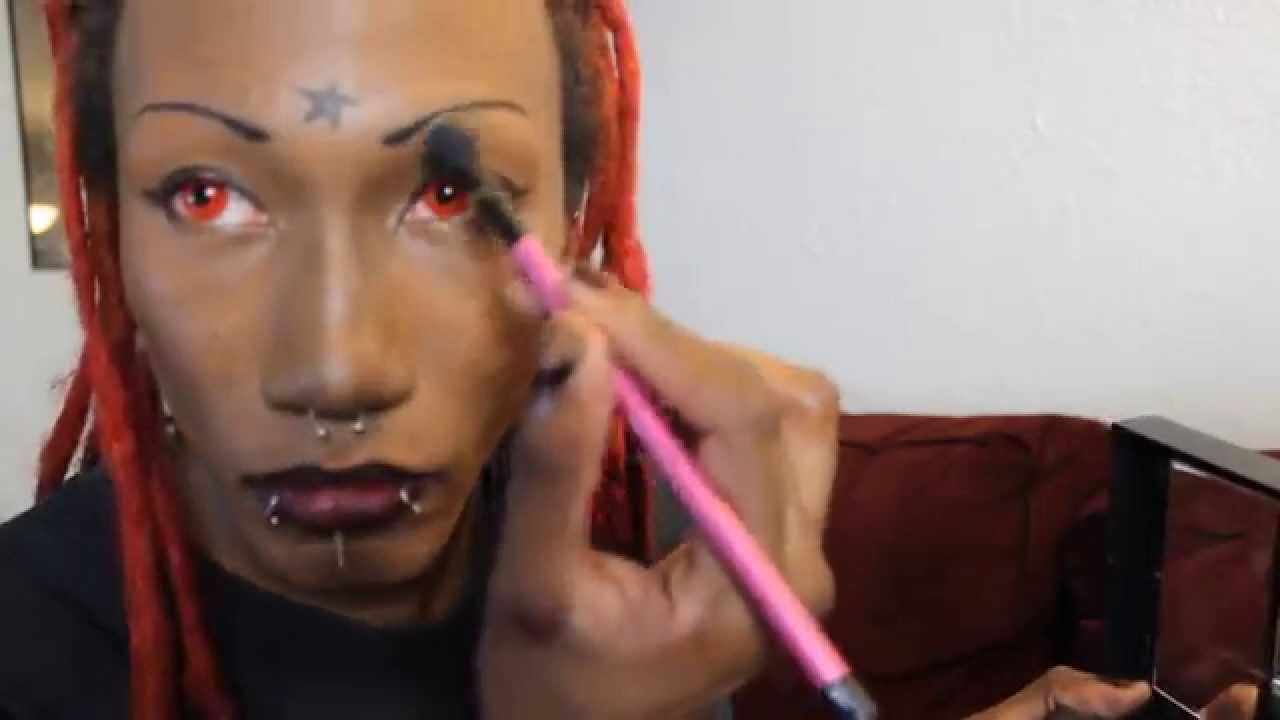 Androgynous Goth Makeup YouTube