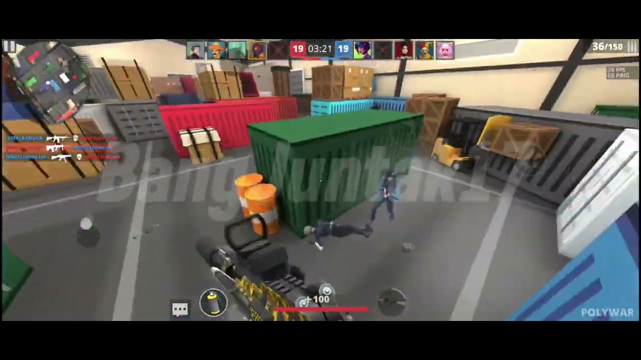 POLYWAR • vs GEEK SQUAD • GG MATCH🔥 • 