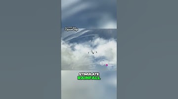 The Power of Drone Technology in Weather Manipulation #Drones #Rainfall #youtubeshorts #shortsvideo