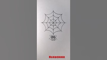 Makdi jaal drawing ||optical illusion drawing