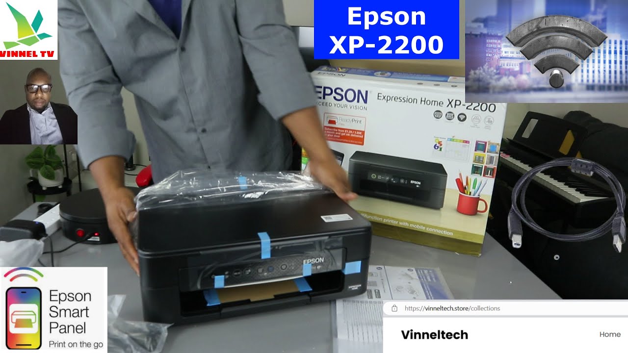 Epson Printer Epson XP- 2200 WIFI Printer Overview 