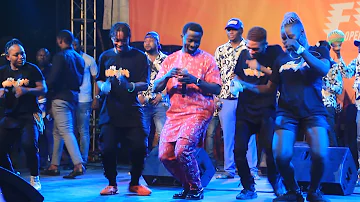 SEE HOW SULE ALAO MALAIKA SHOW OFF HIS DANCE MOVES AS HE PERFORM AT FUJI VIBRATION 2022
