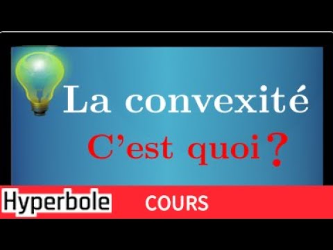 Vidéo: La convexité peut-elle être nulle ?