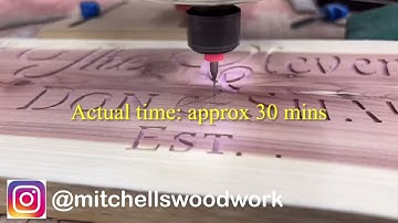 X-Carve CNC Detail Pass (1/32” bit)