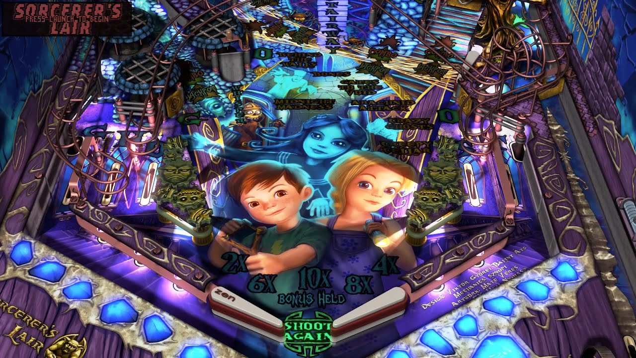 Pinball FX3 SORCERER'S LAIR YouTube