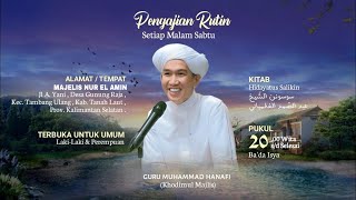 Download Lagu [LIVE] PENGAJIAN RUTIN SETIAP MALAM SABTU | GURU MUHAMMAD HANAFI | GUNUNG RAJA  21 NOV 2025 MP3