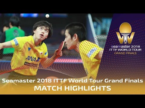 Yuya Oshima/Masataka M. vs Adam S./Nandor E. | 2018 ITTF World Tour Grand Finals Highlights (1/4)