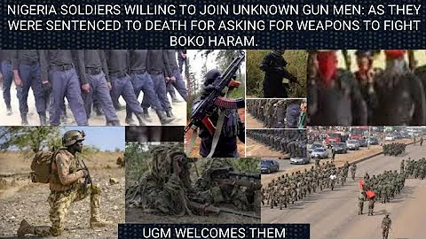 Breaking! Nig Soldiers sentenced to death for asking for weapons to fight Boko Haram were finallyout