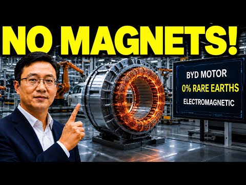 China Just Built an EV Motor With No Rare Earths (The West Is Trapped