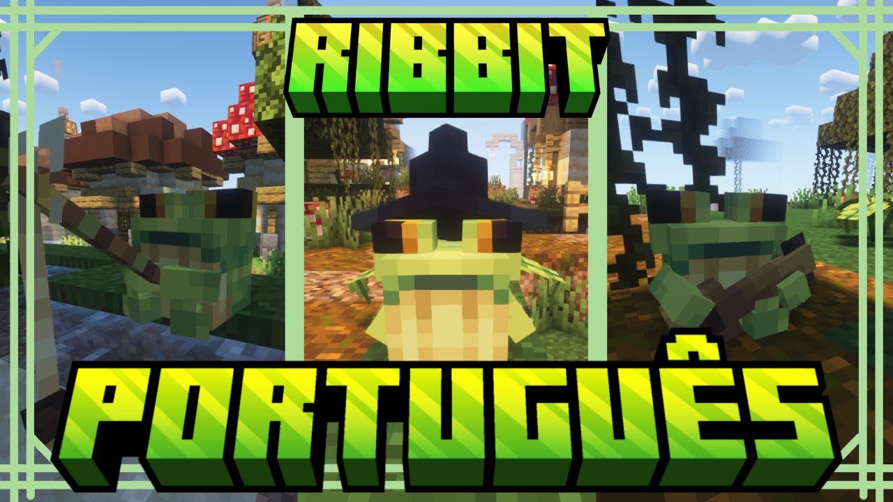 RIBBITS em PORTUGUÊS (Minecraft Mod Showcase | 1.20.1) - YouTube