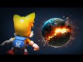 Tails destroys the entire world