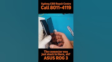 Hand gymnastics required! [ASUS ROG PHONE 3] | Sydney CBD Repair Centre #shorts