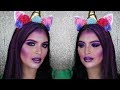 Easy Glitter Festival Unicorn Makeup Tutorial