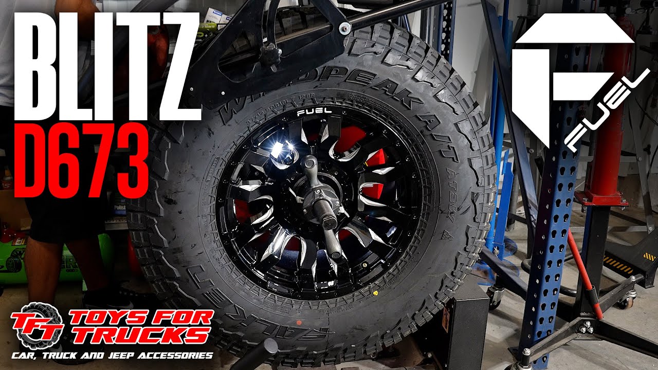 Fuel Off-Road Blitz D673 Wheel - Available in Sizes 16