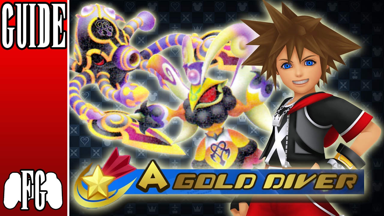 A Rank Dive Guide Sora Kingdom Hearts 3D Dream Drop Distance HD (2.8