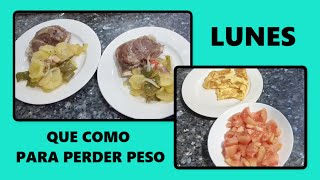 Que Como Para Perder Peso Con Recetas Lunes