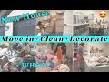 *NEW HOUSE* MOVE IN + CLEAN + DECORATE 2022 // UNPACK WITH ME // SPEED CLEANING MOTIVATION