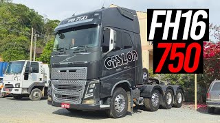 Avaliação | Volvo FH16 750 8X4 | Curiosidade Automotiva®