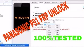 panasonic p91 frp unlock Without Box 2018