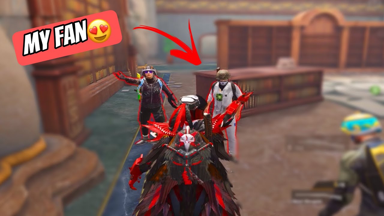 MY FAN TEAM in GUN GAME😍| Pubg Mobile