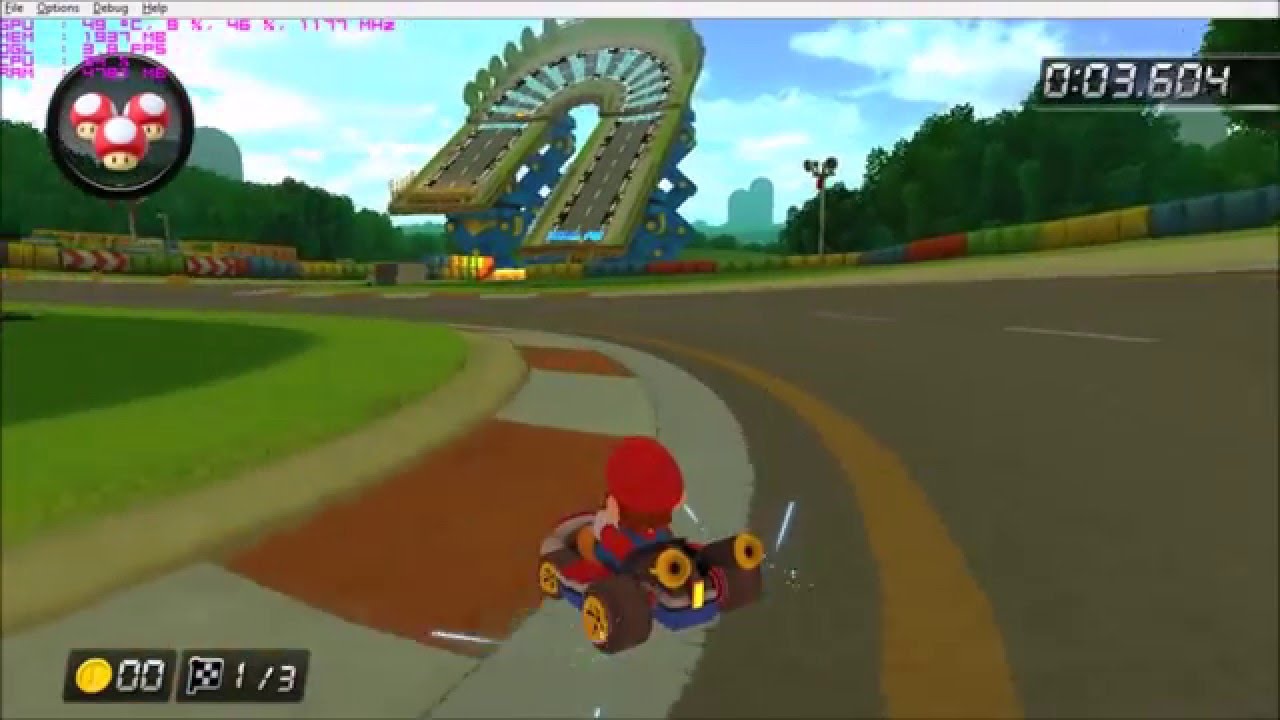 Cemu Wii U Emulator Runs Mario Kart 8 Near Flawlessly