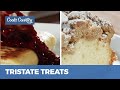 How to Make New Jersey Crumb Buns and Cheese Blintzes with Raspberry Sauce