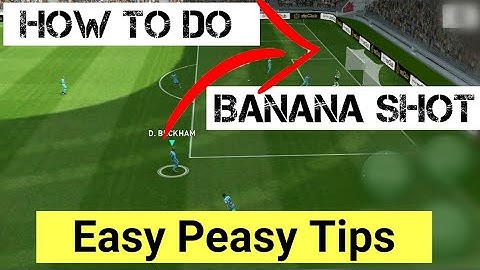 PES MOBILE 2020 How To do Curl shot/Banana Shot Tutorial/ Easy Tips