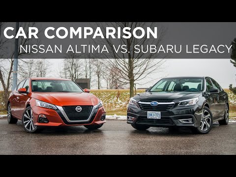 2020 Nissan Altima vs. 2020 Subaru Legacy | Car Comparison