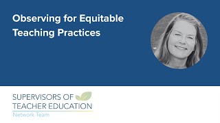 STENT 2023 Conference: Observing for Equitable Teaching Practices