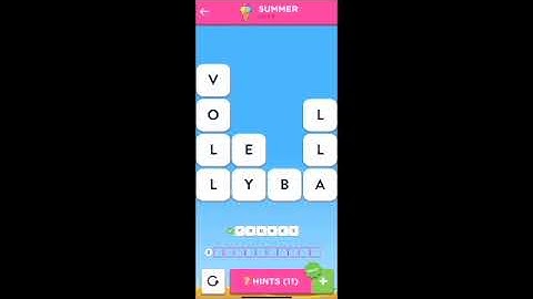 WordBrain 2 Summer Event Day 8 July 10 2021 Answers and Solutions