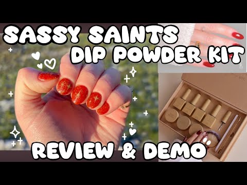 ネイルアート用品(筆など) SASSY SAINTS At-Home Nail Manicure