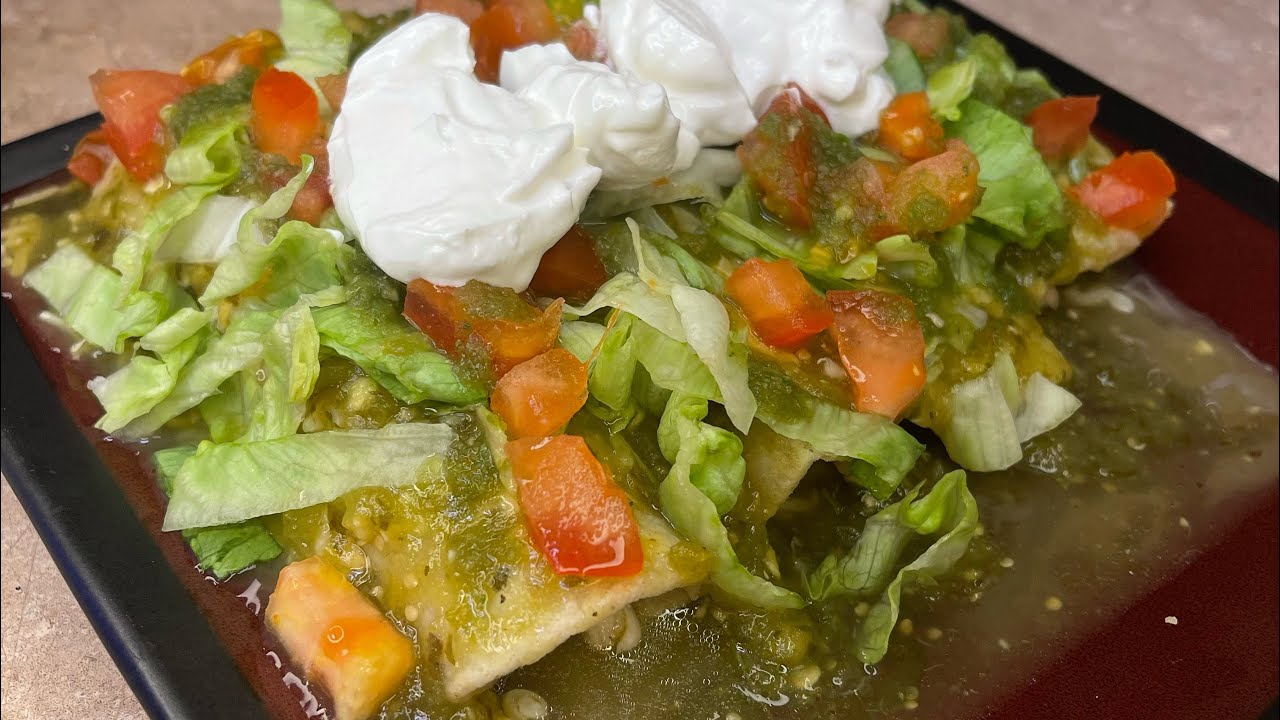 How To Make THE BEST Green Chicken Enchiladas! YouTube