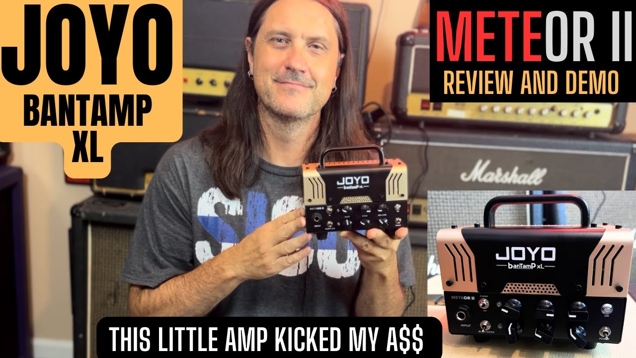 Joyo BantAmp XL Meteor II Unboxing, Full Review And Audio Demo This