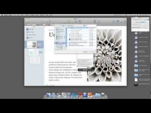 iBook Author Tutorial - Inserting and modifying an HTML widget