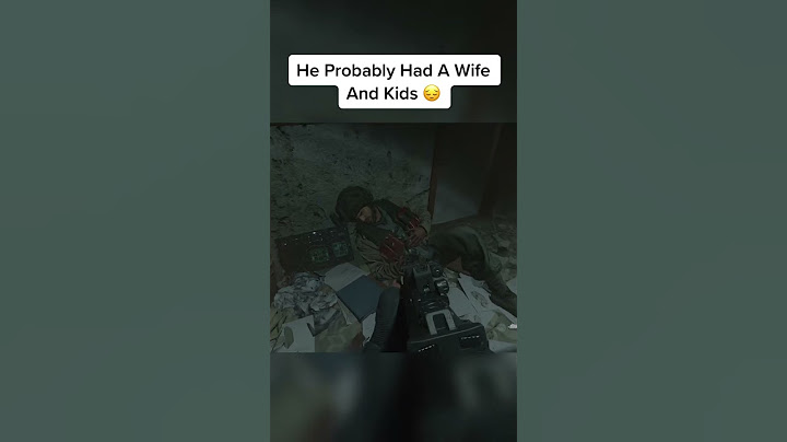 He Probably Had A Wife And Kids 😔| Call of Duty Modern Warfare 2