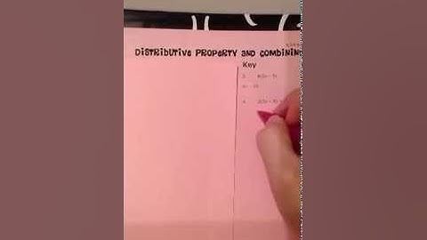 Homework Help!: Distributive Property Worksheet