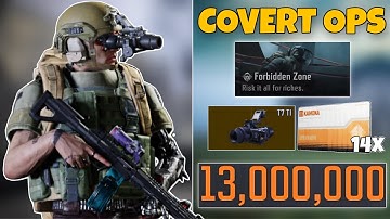 I SPENT 5 MILLION ON FORBIDDEN COVERT OPS IN ARENA BREAKOUT