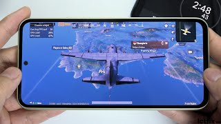 Samsung Galaxy A54 PUBG Mobile Gaming test New Update