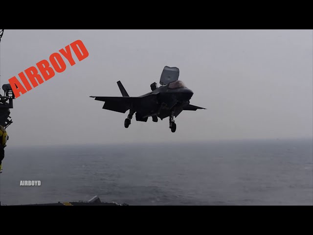 Marine F-35B Operations • USS Wasp (LHD-1) class=