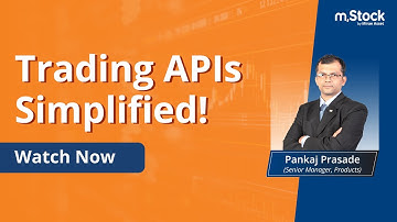 Exclusive Webinar: Trading APIs Simplified