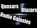 QUASARS, BLAZARS AND RADIO GALAXIES Explained - Active Galactic Nucleus Galaxies