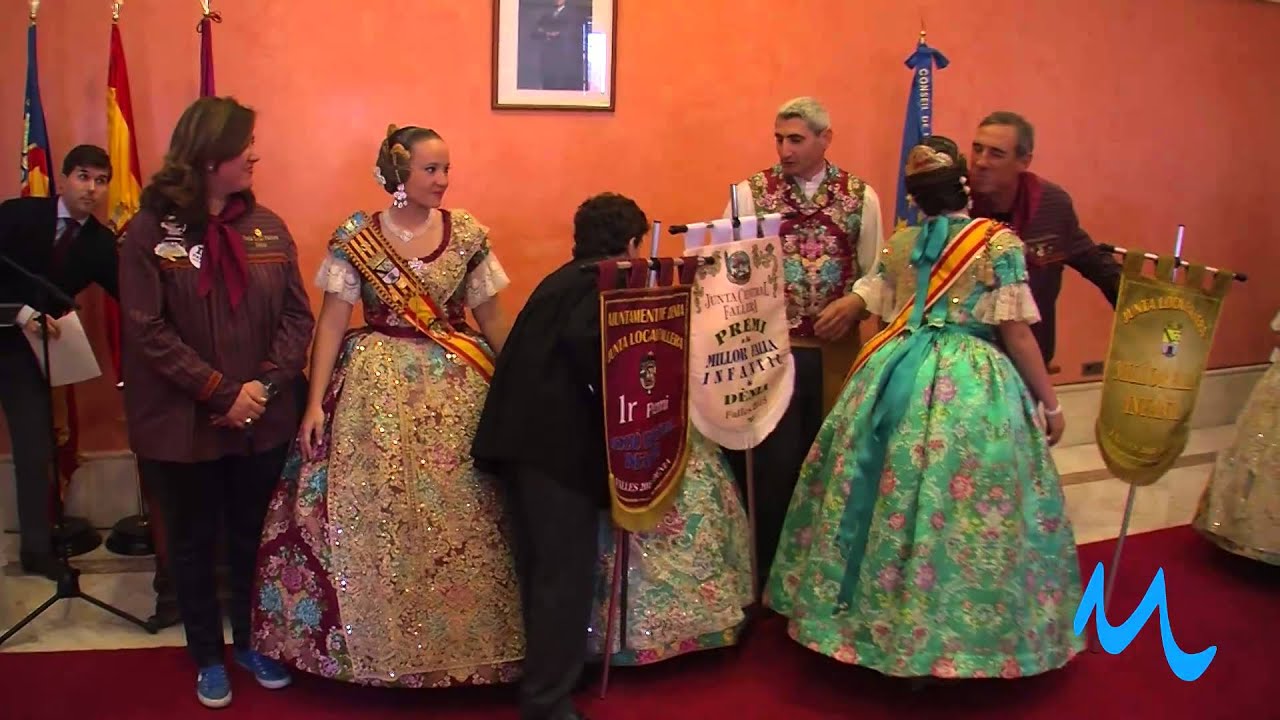 Premios infantiles de les Falles de Dénia 2015