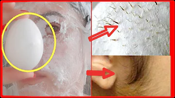 PEEL OFF EGG MASK -GET RID OF BLACKHEADS AND  UNWANTED HAIR WITH A SINGLE EGG -EASY DIY