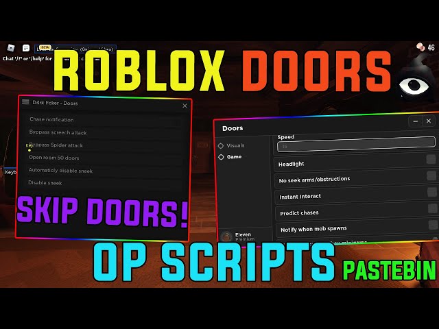 Stream Roblox Doors Script Cheat: Spawn Any Entity and Skip Any Door by  Roevacompba