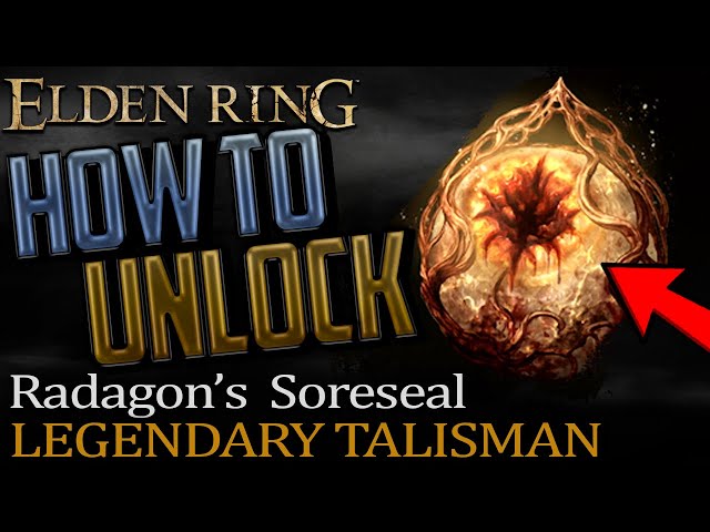 Radagon's Soreseal - Elden Ring - Talismans - Items