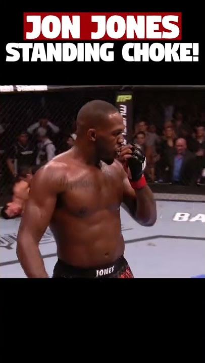 Jon BONES Jones Standing Guillotine 😲 #ufc #mma #shorts