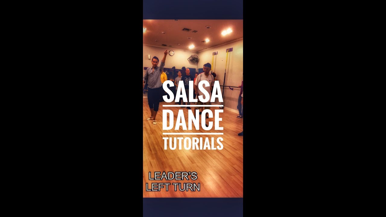 Salsa Dance Tutorial: Leader’s Left Turn - YouTube