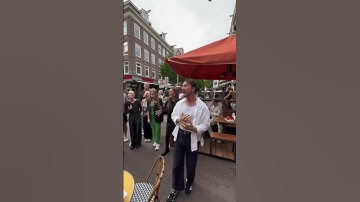 Cian Ducrot - Singing Heaven in Amsterdam.. 👀  #shorts